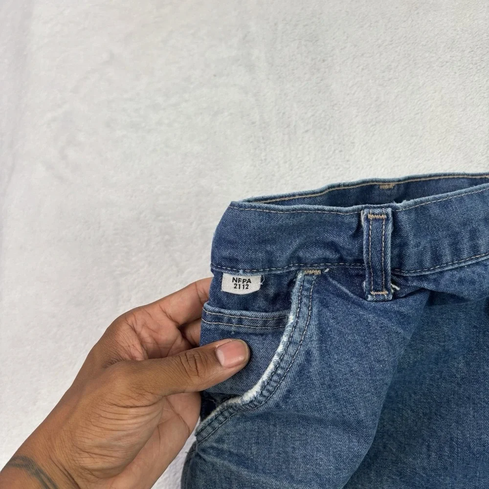Carhartt FRB 13 DNM Blue Carpenter Denim Jeans Men's W 42